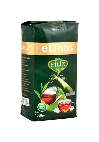 Elmas Çay Filiz Siyah Çay Bergamotlu 1000 Gr.