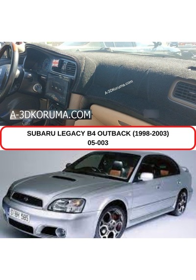 SUBARU Legacy / B4 / Outback (1998-2003) TORPİDO KORUMASI / HALISI / ÖRTÜSÜ / KILIFI