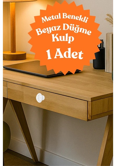 Klc Metal Benekli Yuvarlak Beyaz Düğme Kulp - Çocuk Odası, Mutfak Ve Dolap İçin Modern Çekmece Kulbu Benekli Beyaz Benekli Beyaz Klc Metal Benekli Yuvarlak Beyaz Düğme Kulp - Çocuk Odası, Mutfak Ve Dolap İçin Modern Çekmece Kulbu Benekli Beyaz Benekli Beyaz
