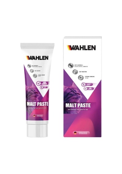 Wahlen Malt Paste Tüy Yumağı Kontrolü Kedi Malt Macun 100 Ml