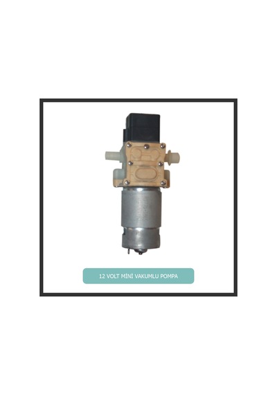 Mini Vakumlu Sıvı Transfer Pompası 12 Vdc