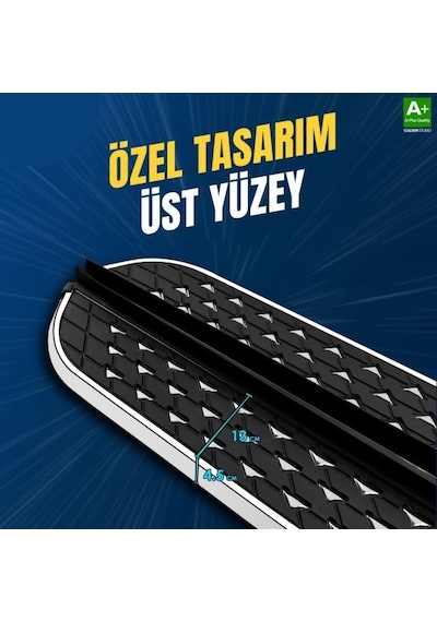 Volkswagen Transporter T6 Kısa Şase 2015 - 2023 Yan Basamak