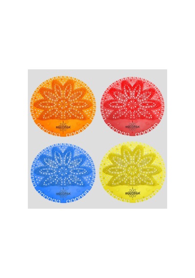 Rulopak Pisuvar Süzgeci Koku Giderici 4&apos Lü Karma Paket 55gr.büyük Boy Rulopak Logolu ,102 Abundance Prosperity