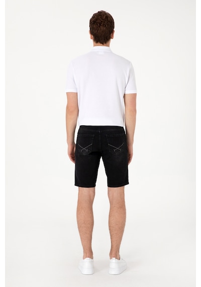U.s. Polo Assn. Erkek Siyah Şort Jean 50304344-dn0027 Black