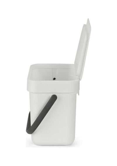 Brabantia Sort&go Lıght Grey Çöp Kutusu 3lt Beyaz