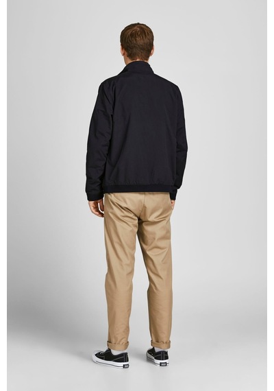 Jack & Jones Dik Yaka Bomber Ceket Siyah
