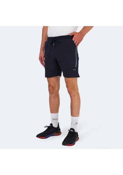 Slazenger NAZAIRE IN Erkek Cepli Fıtness Lacivert Şort