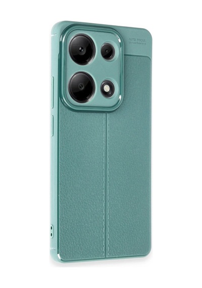 Uryport Xiaomi Redmi Note 13 Pro 4g Kılıf Auto Focus Kapak - Koyu Yeşil