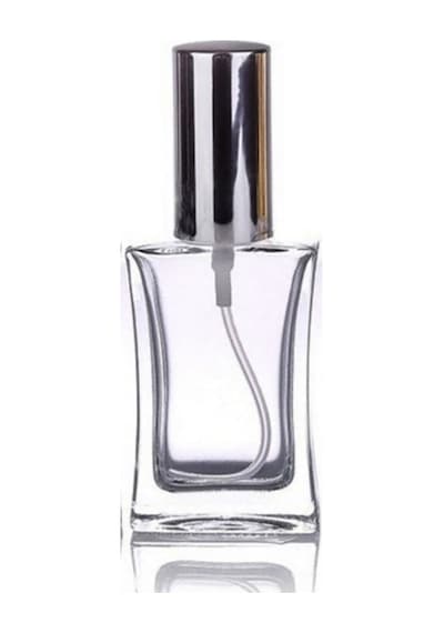 Paradise 50 Ml Cam Kolonya Parfüm Valfli Boş Şişe Gümüş Rnk