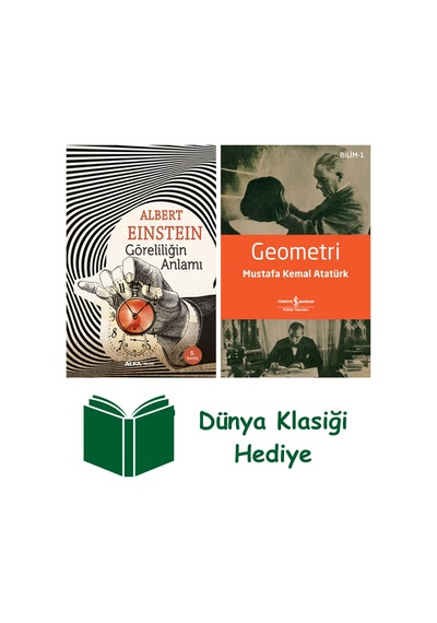 Göreliliğin Anlamı + Geometri + Dünya Klasiği Hediye