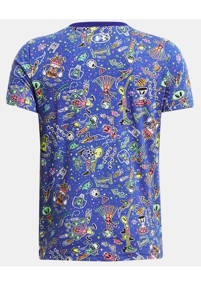 Under Armour - T-Shirt - Ua Alıen All Sports Ss 1383597-401 Mavi