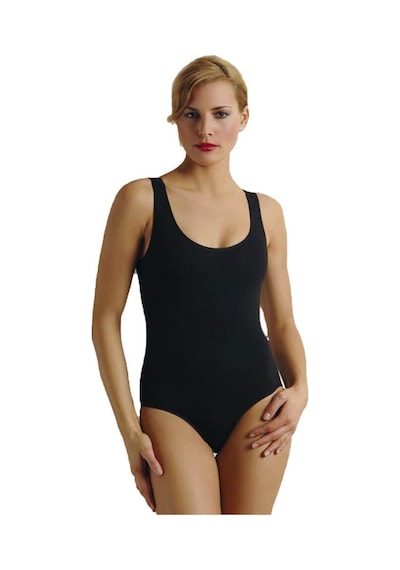 6 Adet Anıt Bayan Geniş Askılı Çıtçıtlı Body 4059 Siyah