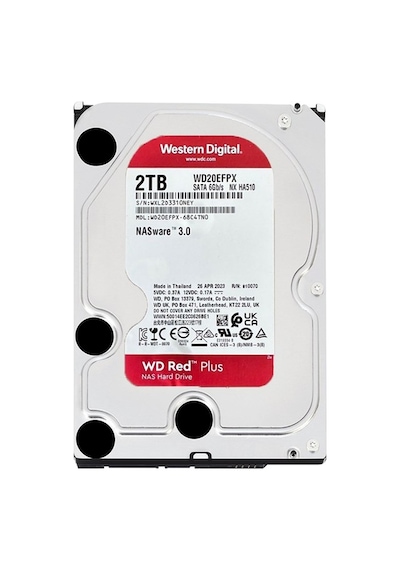 Wd Red Plus Nas 2tb 3.5'' 5400rpm Sata Wd20efpx