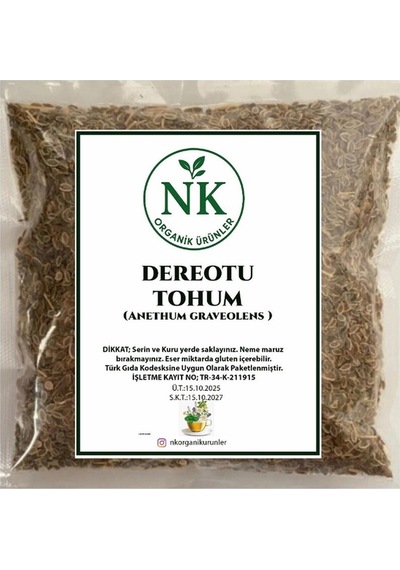 Dereotu Tohumu Anethum Graveolens 25gr