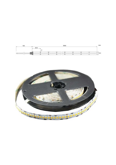 Led Şerit Bant 5 Metre 2835 Smd 12v Beyaz 6500k 240 Led/m Ip20 Aydınlatma Kendinden Yapışkanlı