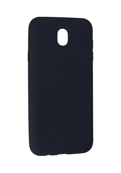 Mey Najmaddin Samsung Galaxy Uyumlu J7 Pro / J730 Kılıf Nano İçi Kadife Silikon - Lacivert Najmaddin Diğer