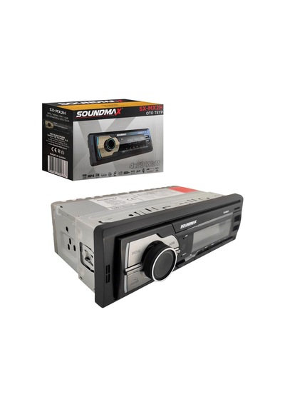 Oto Teyp 4x50w Bt/2xusb/sd/fm/aux Mobil Aplikasyon Soundmax Sx-mx2h