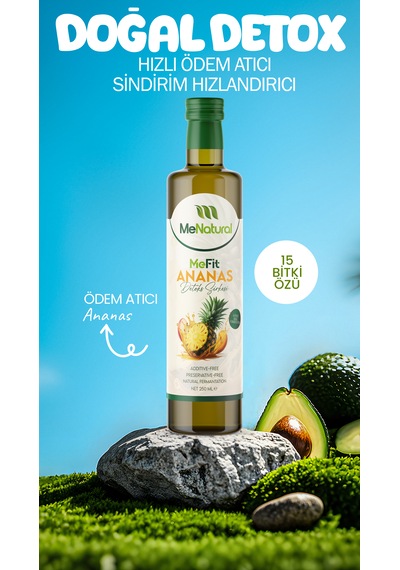 Menatural Mefit Ananaslı  Sirkesi - 250 Ml
