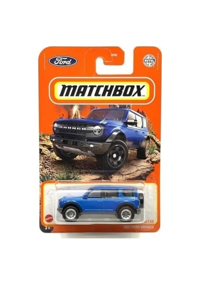 Matchbox 2021 Bronco 34/100 Mavi