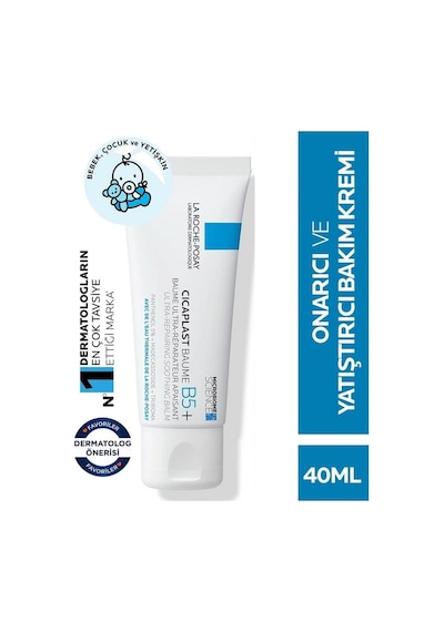 La Roche Posay Cicaplast Baume B5 Yatıştırıcı ve Onarıcı Bakım Kremi 40 ML + Effaclar Gözenek Sıkılaştırıcı Tonik 200 ML