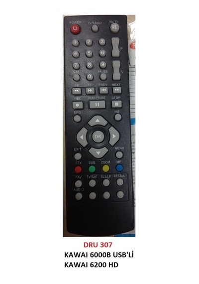 Kawai 6000B Usb Li Kawai 6200 Hd Uydu Kumandası