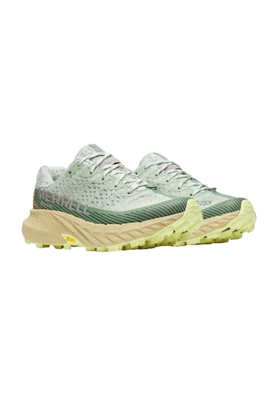 Merrell Merrell Agility Peak 5 Gtx Kadın Yeşil Patika Koşusu Ayakkabısı Sag Haki
