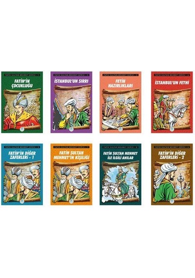 Mavicatiyayinlari Fatih Sultan Mehmet Serisi Seti 8 Kitap Maviçatı Yayınları
