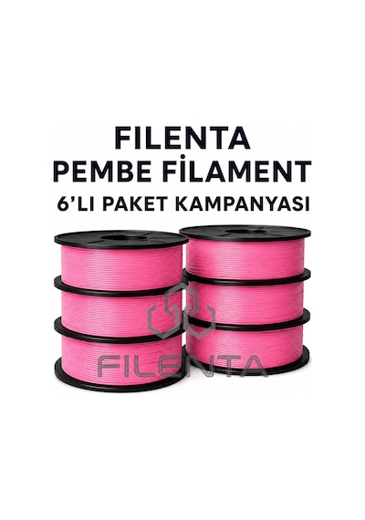Pembe Pla Premium Filmanet 6'lı Set