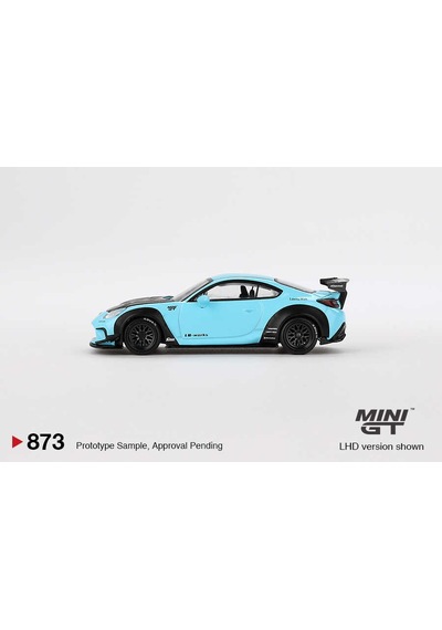 Mini Gt 1/64 873 Toyota Gr86 Lb Nation Baby Blue