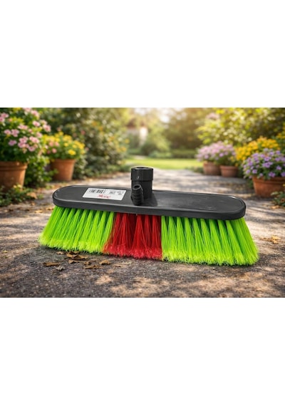 Çelikpençe Eko Yer Fırçası 21 Cm Çok Amaçlı Zemin Temizlik Fırçası / Bahçe, Balkon, Garaj, Araç / Y-40 Diğer