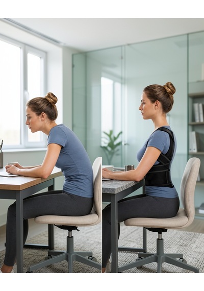 Omuz Sırt Bel Destek Korsesi Fileli Dik Duruş Model: Prtfıledıkdurus-4
