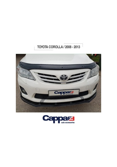 Toyata Corolla 2008-2013 Yıl Aralığı Uyumlu Kaput Rüzgarlığı 3mm