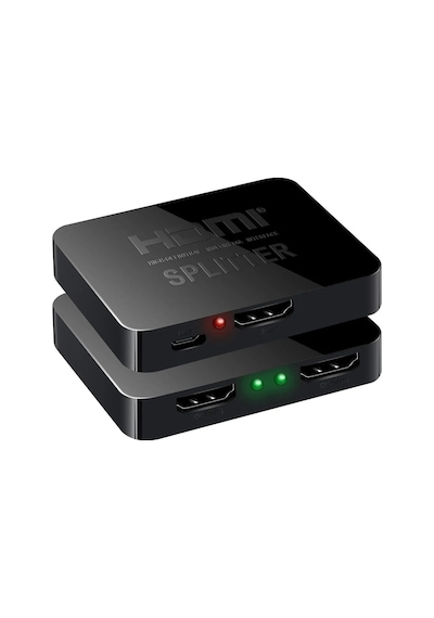Maxgo 3140 4k 2 Port Hdmi Splitter Switch Çoklayıcı Çoğaltıcı Ekran Adaptör