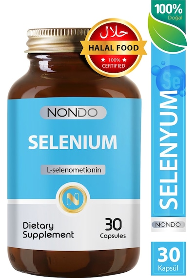 Nondo Selenium / Selenyum 30 Kapsül (l Selenometionin )
