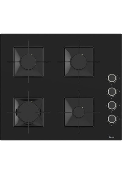Ferre Flowart QBL63CS - SS205 - D077 Dijital Turbo Ankastre Set Siyah Ferre Flowart QBL63CS - SS205 - D077 Dijital Turbo Ankastre Set Siyah
