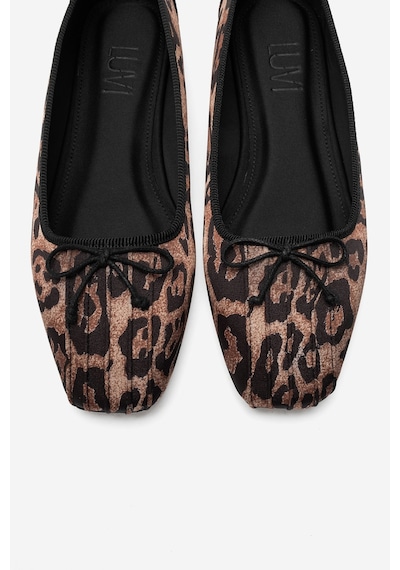 Luvi Shoes Alıa Siyah Sarı Desenli Saten Fiyonklu Kadın Babet Ayakkabı Siyah - Sarı Luvi Shoes Alıa Siyah Sarı Desenli Saten Fiyonklu Kadın Babet Ayakkabı Siyah - Sarı