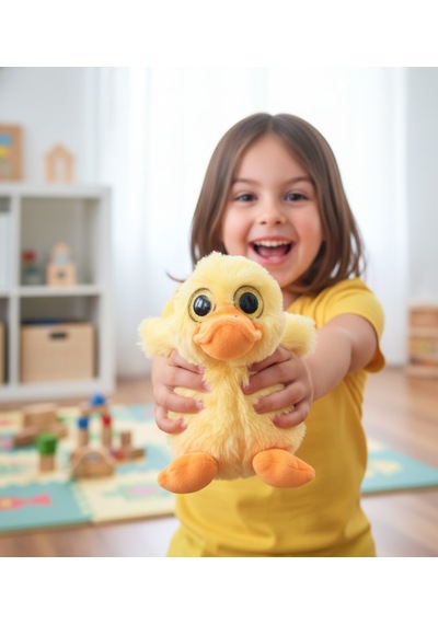 Merty Avm Peluş Oyuncak Civciv 23cm Pelüş Civciv Yumuşacık Sarı Civciv Uyku Arkadaşı Civciv Sarısı