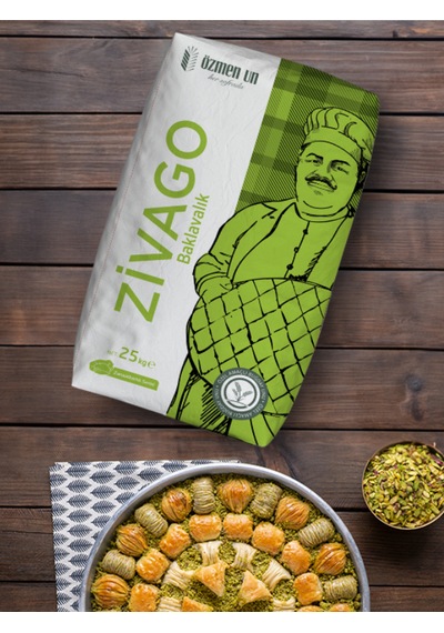 Özmen Un Zivago Baklavalık Un 25 Kg