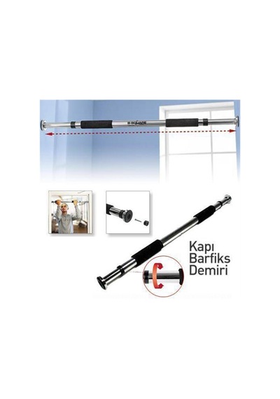 Kapı Koridor Barfiks 60 100 Cm Genişletmeli Ayarlı Yapı Süngerli Gövdesi Metal Karışık - 507338394