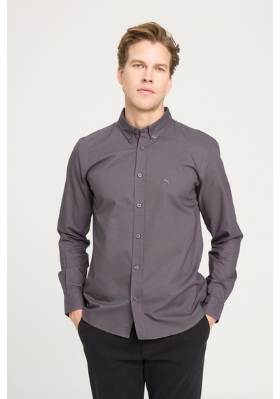 Wrangler Lee Regular Fit Normal Kesim Pamuk Antrasit Gömlek W5A3BM003 Antrasit Wrangler Lee Regular Fit Normal Kesim Pamuk Antrasit Gömlek W5A3BM003 Antrasit