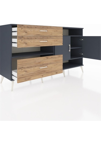 Hyperion Konsol 4 Raflı 3 Çekmeceli 2 Kapaklı 176x44x99 Antrasit- Antrasit-antrasit/çam Hyperion Konsol 4 Raflı 3 Çekmeceli 2 Kapaklı 176x44x99 Antrasit- Antrasit-antrasit/çam