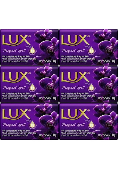 Lux Sabun 80gr Magicial Spell Sihirli Tılsım 6 Lı Set