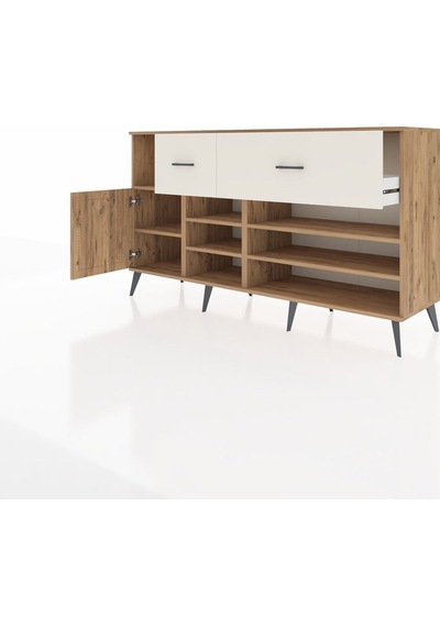 Kronos Konsol 6 Raflı 2 Çekmeceli Tek Kapaklı 176x59x99 Çam-çam/ Çam-çam/aytaşı Kronos Konsol 6 Raflı 2 Çekmeceli Tek Kapaklı 176x59x99 Çam-çam/ Çam-çam/aytaşı