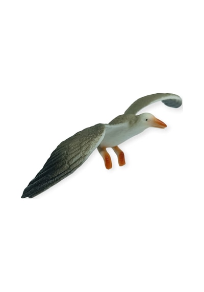 Hayvan Figürleri - Kuşlar -18 Cm Gümüş Martı Lisinya