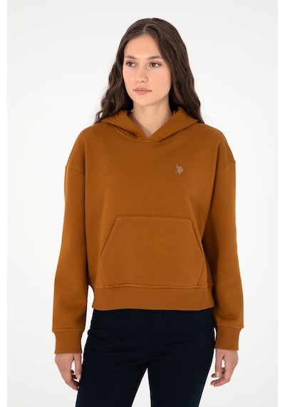 U.S. Polo Assn. Kadın Coconut Kapüşonlu Sweatshirt 50296798-VR153