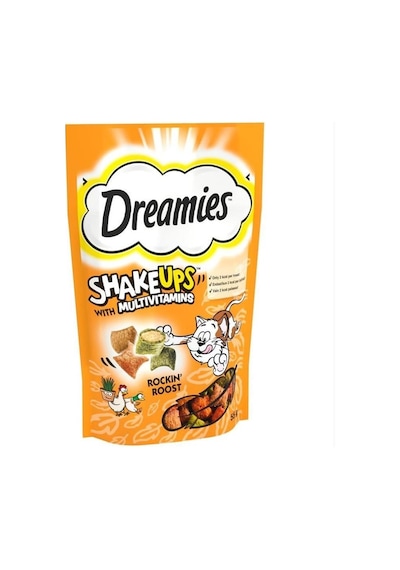 Dreamies Shake Ups Rockin Rooster Kedi Ödülü 55 Gr