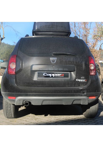 Cappafe Dacia Duster Arka Koruma Difüzör Mat Gri 2010-2017 N11.20038