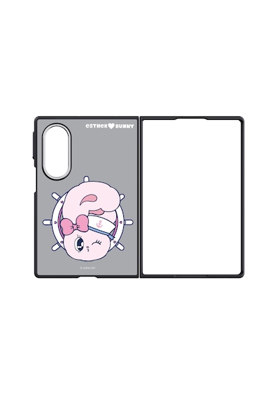 Samsung Galaxy Uyumlu Z Fold8 Aynalı Magnet Kılıf (Esther Bunny)