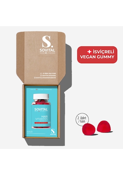 Sovital Hair Saç Vitamini 60 G