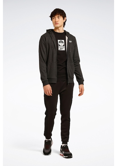Reebok Id French Terry Sl Logo F Antrasit Erkek Eşofman Üstü 000000000101965476 Gri